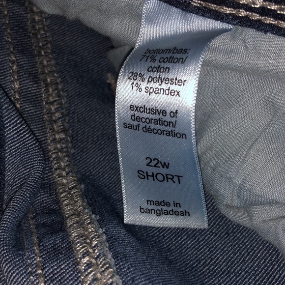 Maurice’s Bootcut Jeans 22w Short - Picture 3 of 4